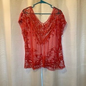 Coral Mesh top